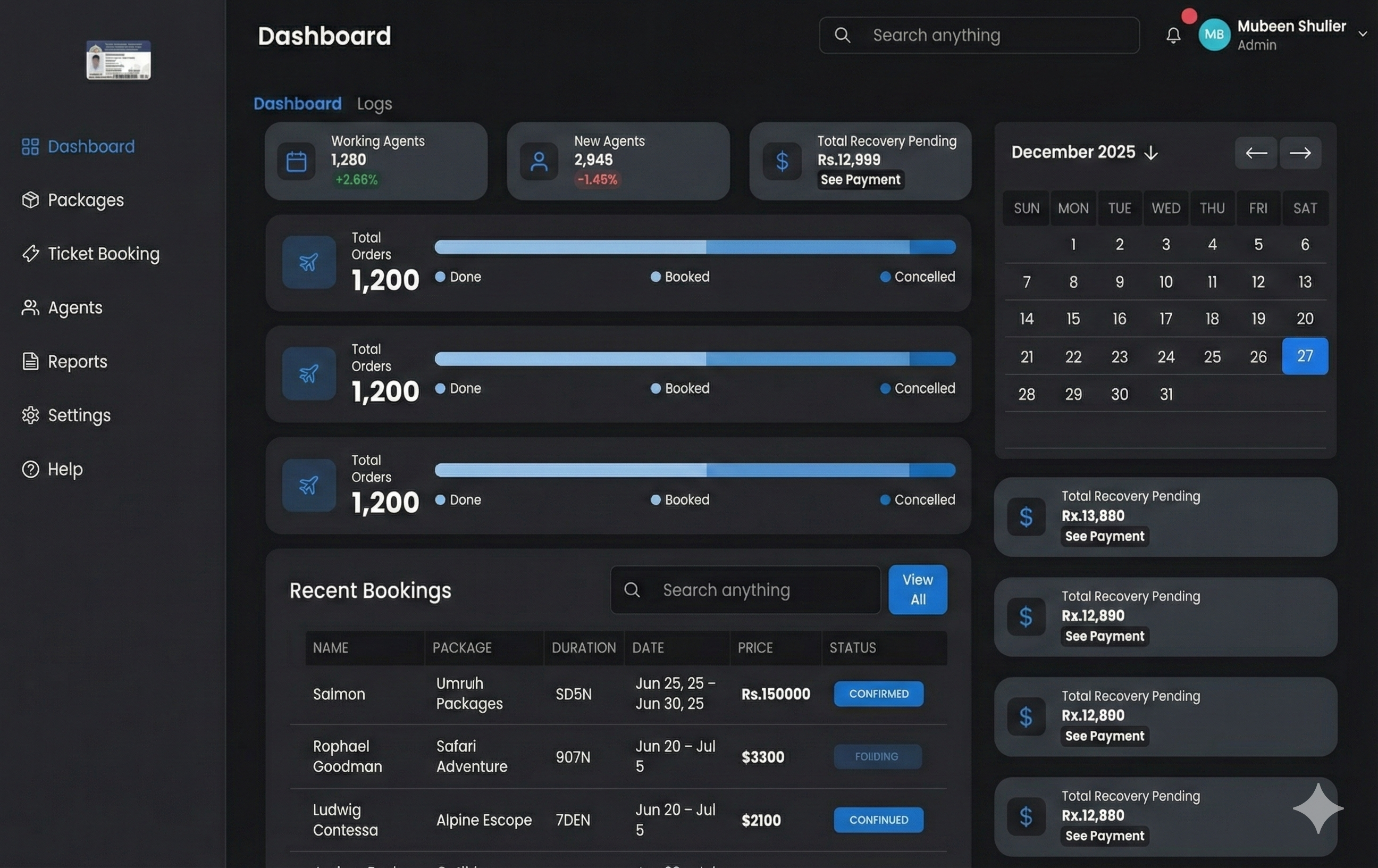 Project 1 screenshot